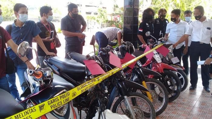 3 Sekawan Curi 10 Motor di Buleleng, Hasilnya Dipakai Beli Narkoba